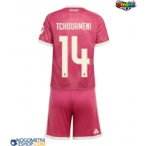 Otroški Nogometni dresi Real Madrid Aurelien Tchouameni #14 Tretji 2026-27 Kratek Rokav (+ Kratke hlače)